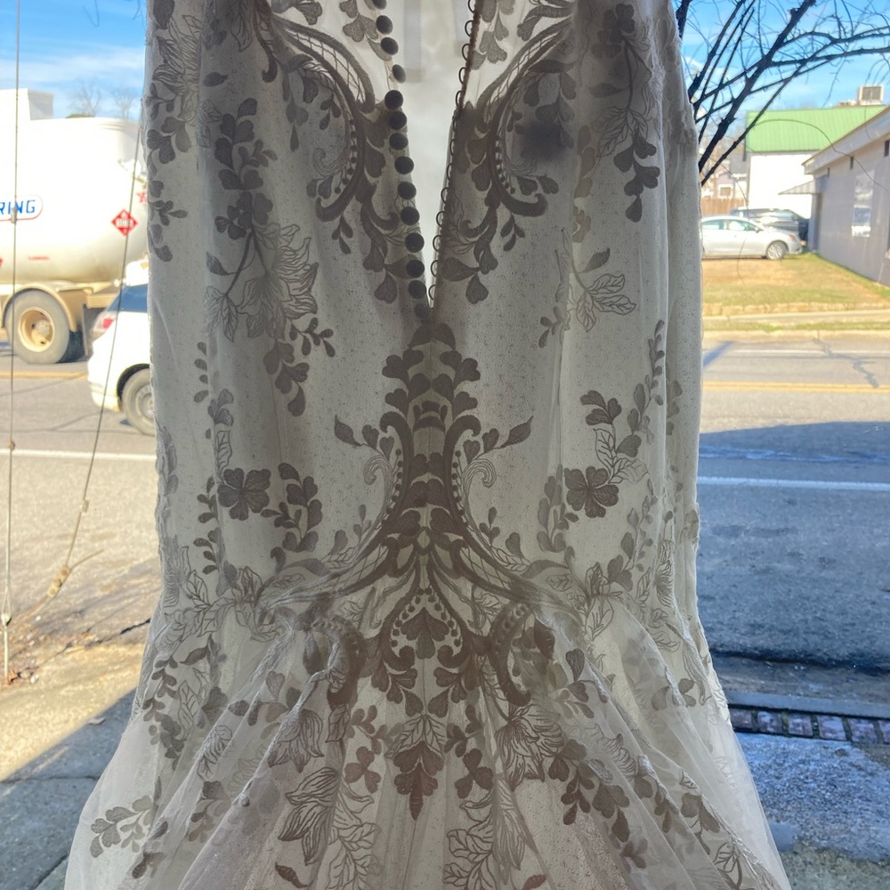 Maggie Sottero Ivory Floral Gown